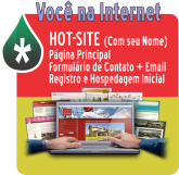 HOT SITE INTERNET       Com Registro+Hospedagem+EMail
